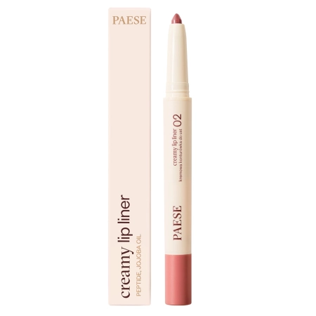 Paese - Creion contur pentru buze cremos - Blush Crush - 02 - 0,6 g