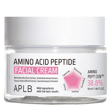 APLB - Amino Acid Peptide Facial Cream -  Cremă facială calmantă și fermizantă – 55 ml