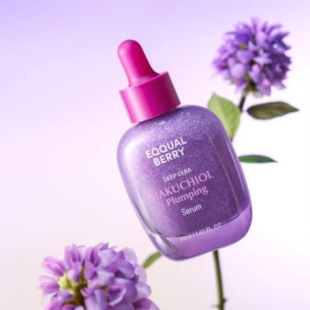 EQQUALBERRY - Bakuchiol Plumping Serum - Ser hidratant și fermizant cu bakuchiol - 30 ml