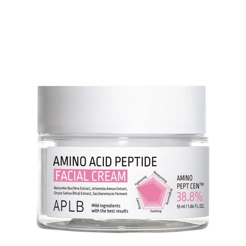 APLB - Amino Acid Peptide Facial Cream -  Cremă facială calmantă și fermizantă – 55 ml