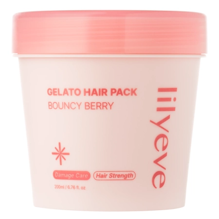 lilyeve - Repair:Turn Gelato Hair Pack - Mască fortifiantă pentru păr - Bouncy Berry - 200 ml