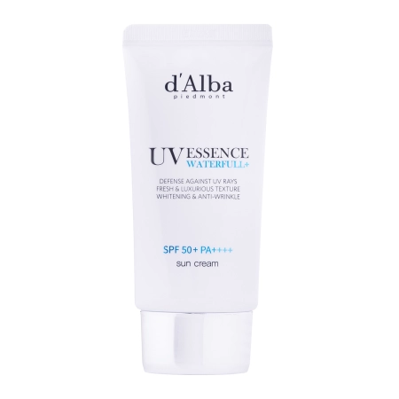 d'Alba - Waterfull Essence Sun Cream SPF 50+ PA++++ 50ml - Crema hidratantă pentru față cu protecție solară - 50ml 