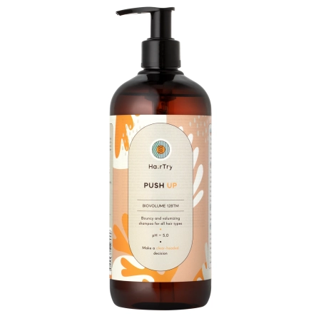HairTry - Push Up - Șampon pentru volum și elasticitate - 500 ml