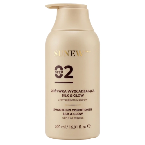 SunewMed+ - Silk&Glow; Balsam netezitor - Balsam Netezitor cu un complex de 5 uleiuri - 500 ml