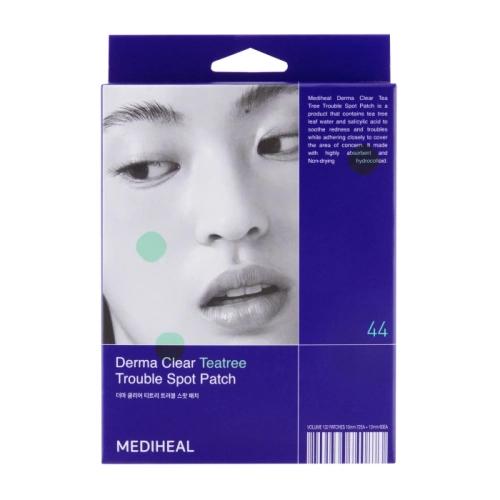 Mediheal - Derma Clear Teatree Trouble Spot Patch - Plasturi punctuali pentru coșuri - 44 buc.