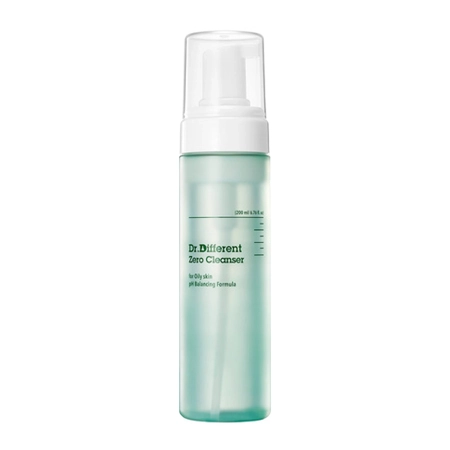 Dr.Different – Zero Cleanser for Oily Skin – Spumă de curățare hipoalergenică pentru față – 200 ml