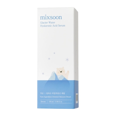 Mixsoon - Glacier Water Hyaluronic Acid Serum - Ser cu acid hialuronic și apă de ghețar - 100ml