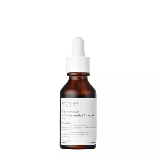 Mary&May - Niacinamide Chaenomeles Sinensis Serum - Serum iluminator cu niacinamidă și gutui - 30ml