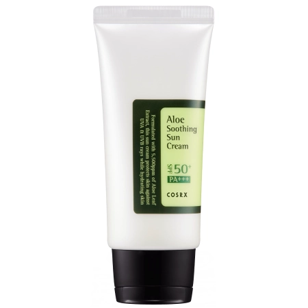 Cosrx - Aloe Soothing Sun Cream SPF50+/PA+++ - Cremă de protecție solară hidratantă - 50ml