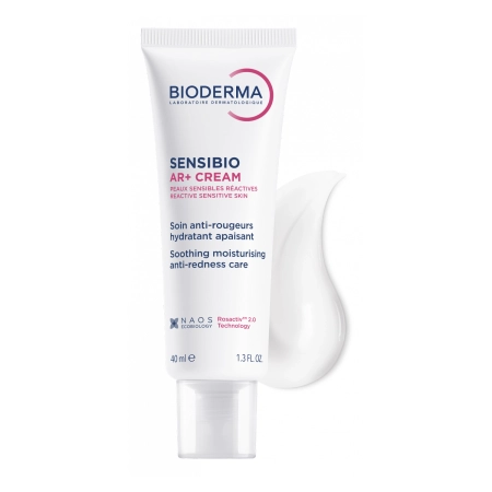 Bioderma - Sensibio AR+ Cream – Cremă calmantă și hidratantă pentru reducerea roșeții – 40 ml
