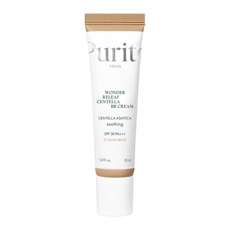 Purito Seoul - Wonder Releaf Centella BB Cream SPF 30 PA+++ #27 Sand Beige - Cremă BB cu Centella Asiatică - 30ml