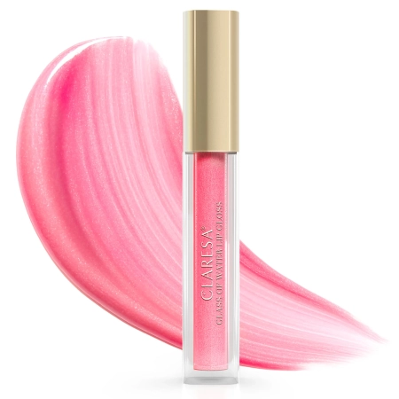 Claresa - Glass Of Water Lip Gloss - Luciu de Buze cu Efect de Oglindă - Pink Tonic - 03 - 2 g