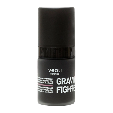 Veoli Botanica - Gravity Fighter - Ser pentru Ochi cu Efect Lifting și Rejuvenare, cu Complex de Peptide - 15 ml