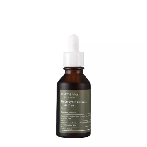 Mary&May - Houttuynia Cordata and Tea Tree Serum - Ser anti-acneic cu extracte din plante - 30ml
