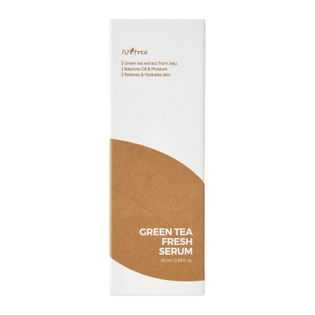 Isntree - Green Tea Fresh Serum - Ser facial cu extract de ceai verde - 50ml