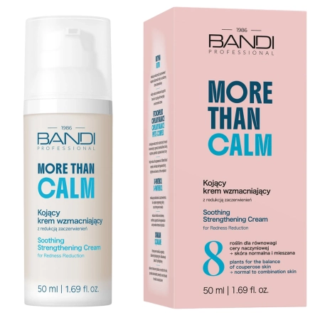Bandi - More than Calm - Cremă calmantă fortifiantă cu reducere a roșeții - 50ml