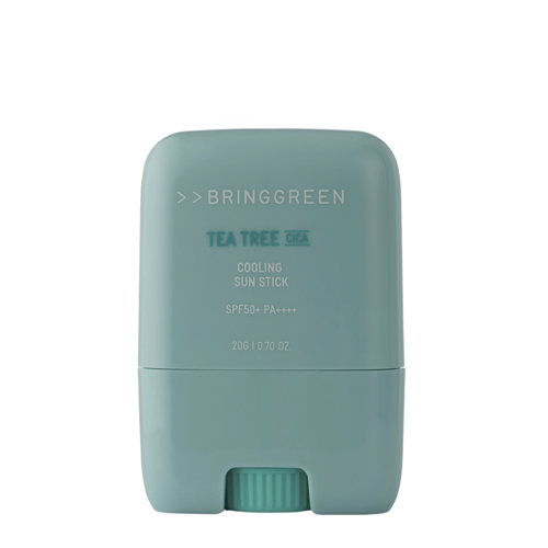 Bring Green - Tea Tree Cica Cooling Sun Stick SPF 50+ PA++++ - Cremă stick cu filtru - 20g