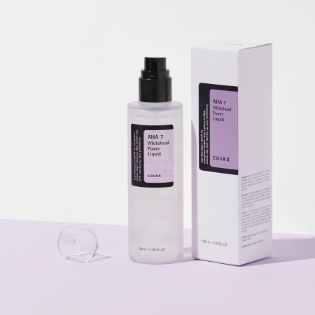 Cosrx - AHA 7 Whitehead Power Liquid - Esență exfoliantă cu acizi AHA naturali - 100ml