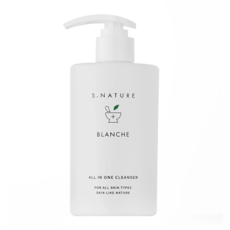 S.Nature – Blanche All In One Cleanser – Gel de curățare hidratant – 260ml