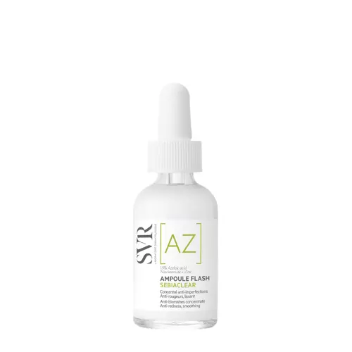 SVR - Sebiaclear Ampoule Flash - Serum pentru corectarea imperfecțiunilor și a roșeaței - 30ml