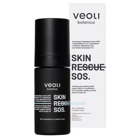 Veoli Botanica - Skin Rescue SOS - Cremă SOS calmantă și liniștitoare - 30 ml