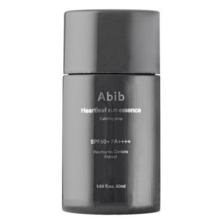 Abib - Heartleaf Sun Essence Calming Drop - Esență calmantă de protecție solară cu Heartleaf SPF50 PA++++ - 50ml
