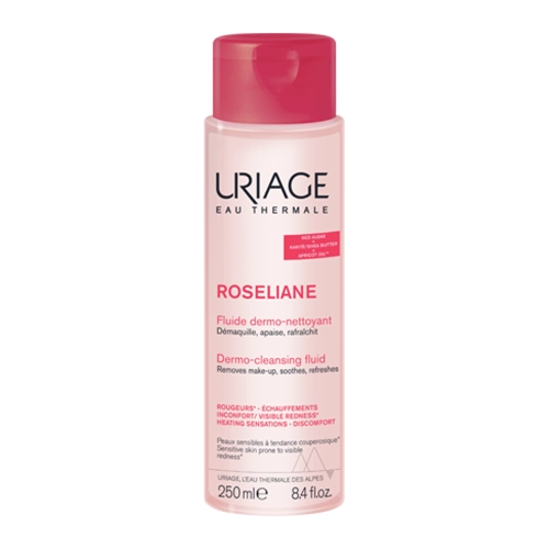 Uriage – Roséliane Dermo-Cleansing Fluid – Fluid de curățare delicat – 250ml