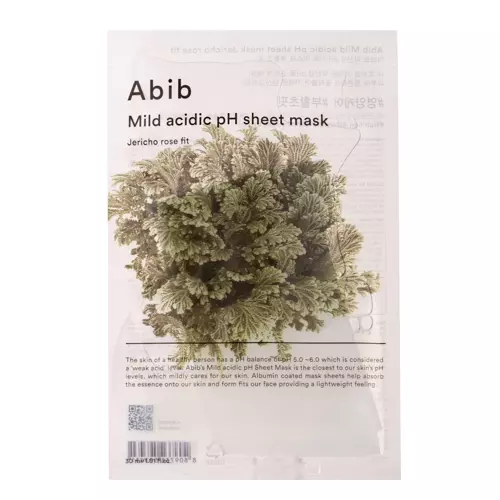 Abib – Mild Acidic pH Sheet Mask Jericho Rose Fit – Mască delicată tip șervețel – 30 ml