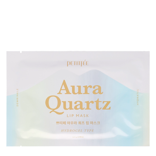 Petitfee -  Aura Quarts Lip Mask - Mască de buze hidrogel hidratantă - 6.4g