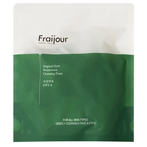 Fraijour - Original Herb Wormwood Cleansing Foam - Spumă pentru curățarea feței cu pelin - 20 buc. x 5ml