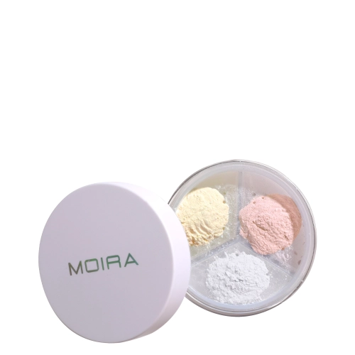 Moira - Set & Correct Loose Setting Powder - Pudră corectoare - 002 Translucent - 4,6 g