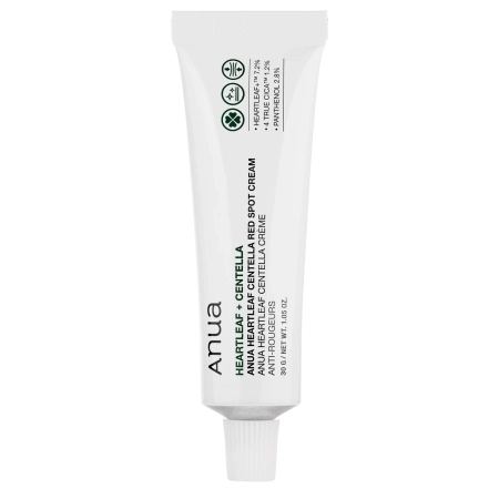 Anua - Heartleaf Centella Red Spot Cream - Cremă calmantă pentru ten problematic - 30 g