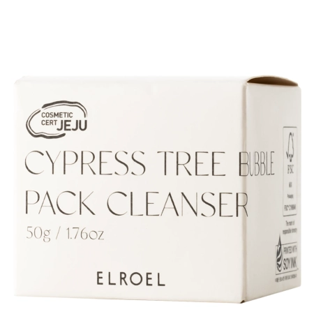 ELROEL - Cypress Tree Bubble Pack Cleanser - Mască de curățare spumantă pentru față - 50g