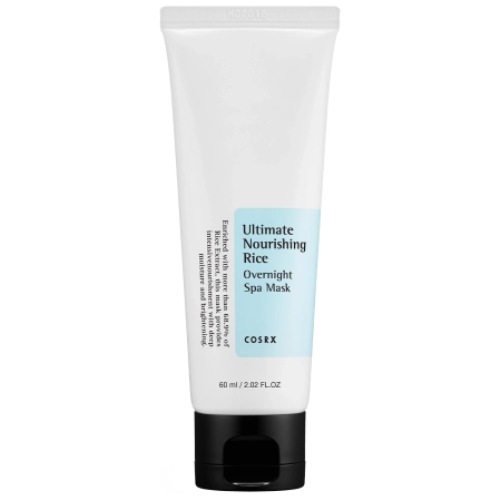 COSRX – Ultimate Nourishing Rice Overnight Spa Mask – Mască de noapte hrănitoare cu extract de orez – 60 ml