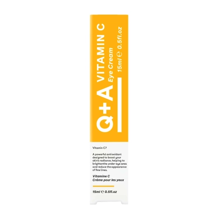 Q+A - Vitamin C Eye Cream - Cremă de ochi cu vitamina C cu efect de iluminare - 15ml