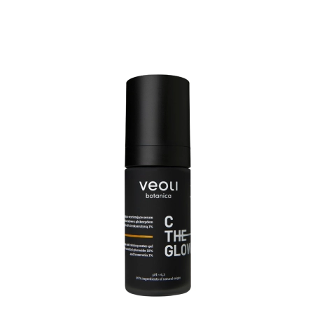 Veoli Botanica – C The Glow – Ser iluminator și calmant cu textură apoasă tip gel – 30ml