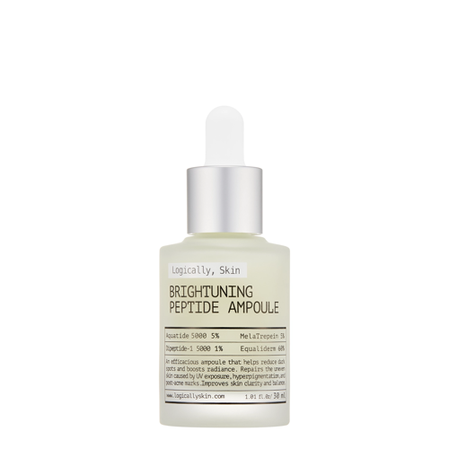 Logically, Skin - Brightening Peptide Ampoule - Ampulsă de față iluminatoare cu peptide - 30g