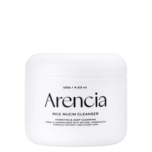 Arencia - Rice Mucin Cleanser - Pastă iluminatoare și hidratantă pentru curățarea feței - 120g