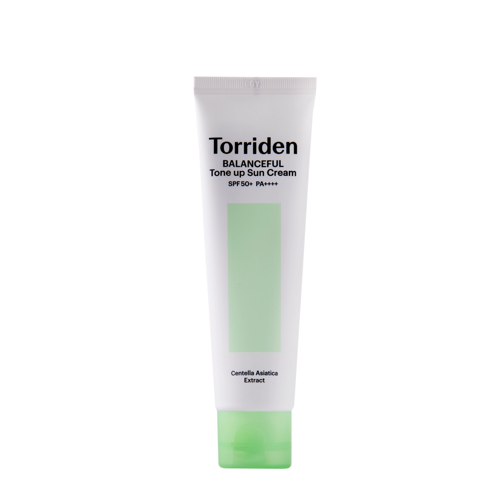Torriden - Balanceful Cica Tone-up Sun Cream SPF50+ PA++++ - Cremă hidratantă cu protecție solară - 60 ml