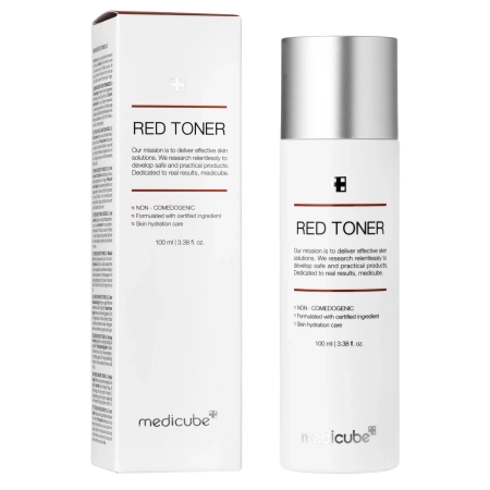Medicube - Red Toner 2.0 - Toner pentru Ten Acneic și cu Probleme - 100 ml