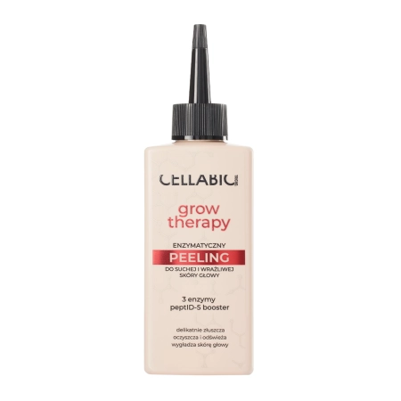 Cellabic Tricho – Grow Therapy Woman – Peeling enzimatic pentru scalp uscat și sensibil – 150 ml
