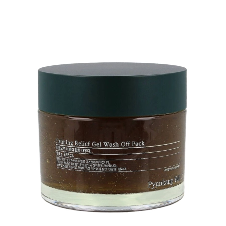 Pyunkang Yul - Calming Relief Gel Wash Off Pack - Mască facială calmantă cu gel - 100g