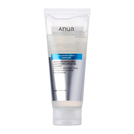 Anua – 8 Hyaluronic Acid Moisturizing Gentle Gel Cleanser – Gel de curățare a feței – 150 ml