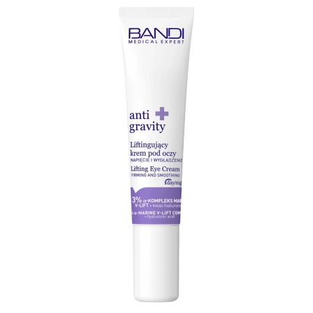 Bandi - Anti Gravity - Cremă lifting pentru zona ochilor, pentru tonifiere și netezire - 14 ml 