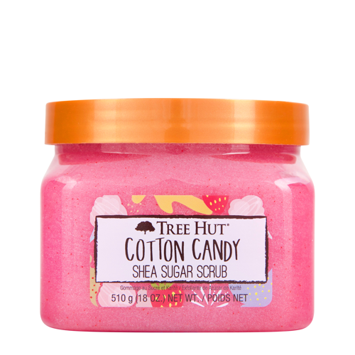 Tree Hut - Shea Sugar Scrub Cotton Candy - Exfoliant de corp cu zahăr - Cotton Candy - 510g