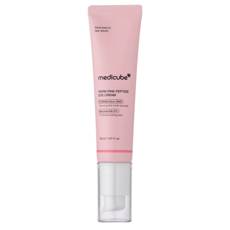 Medicube - PDRN Pink Peptide Eye Cream - Cremă pentru Conturul Ochilor cu Peptide și PDRN - 30 ml