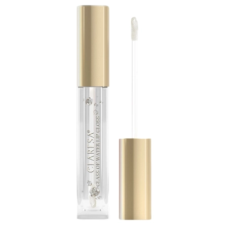 Claresa - Glass Of Water Lip Gloss - Luciu de Buze cu Efect de Oglindă - Crystal Water - 01 - 2 g