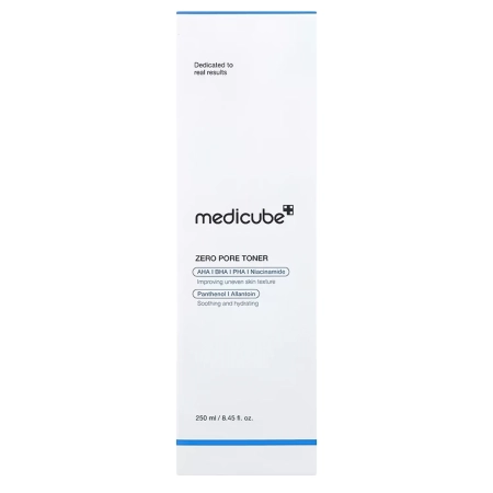 Medicube - Zero Pore Toner - Toner exfoliant pentru față cu acizi - 250 ml