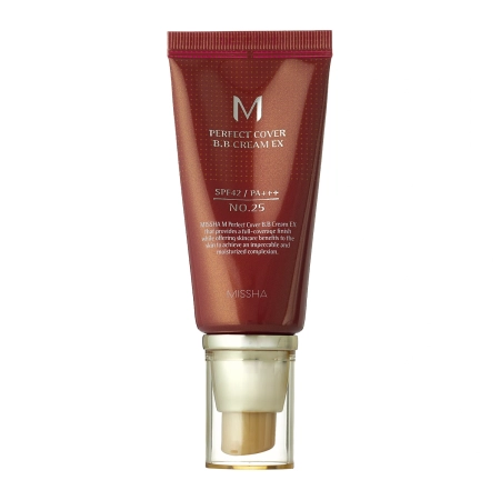 Missha - M Perfect Cover BB Cream SPF42/PA++ - BB Cream opac - No.25 Warm Beige - 50ml