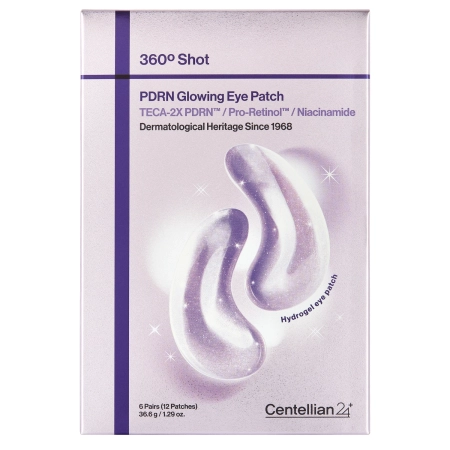 Centellian24 - 360º Shot PDRN Glowing Eye Patch - Patches pentru ochi cu PDRN - 6 perechi